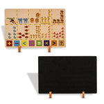 Baybee Wooden 2 in 1 Double Sided Multi-Functional Digital Computing Learning Blocks Box BAYBEE