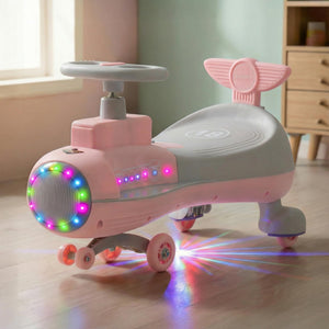 Baybee Zygo Swing Car for Kids Twister Push Ride on Baby Car