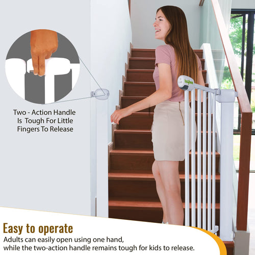 Baybee 75-85cm Auto Close Baby Safety Gate BAYBEE