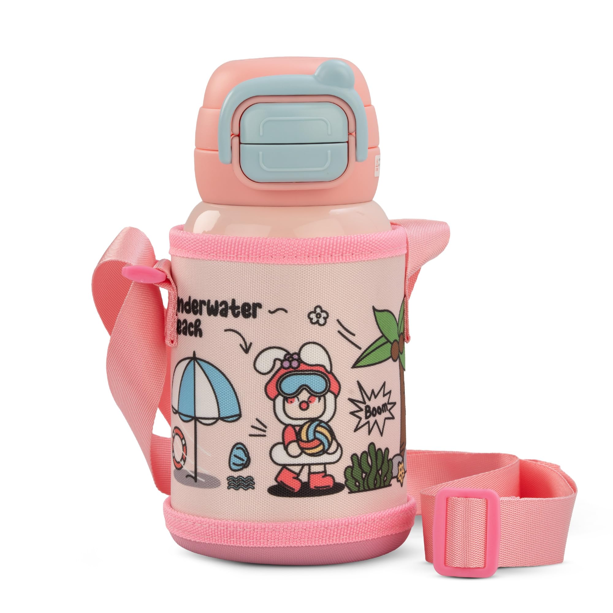 Baybee 2 in 1 Hydro Sipper Bottle for Kids Non-Toxic Water Bottle 500 ml