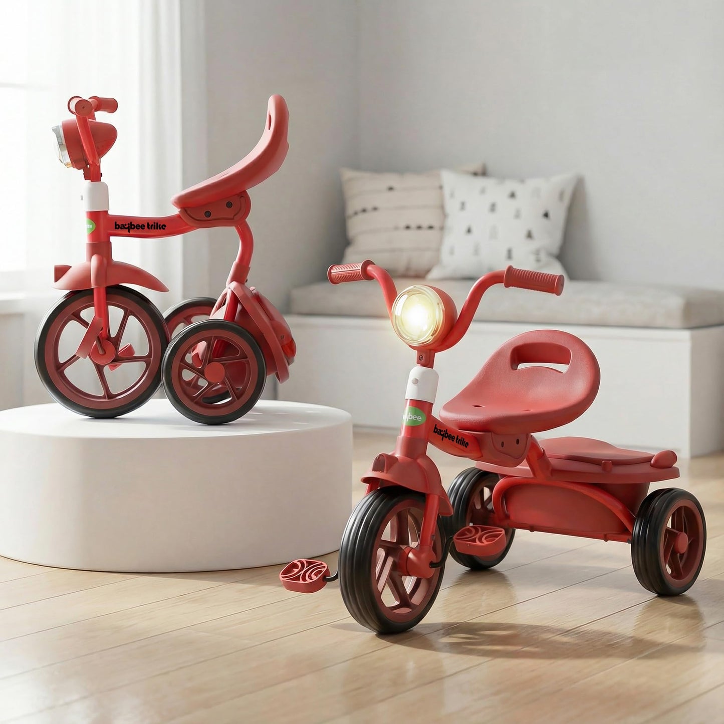 Baybee Flyer Baby Tricycle for Kids, Smart Plug & Play Kids Cycle BAYBEE