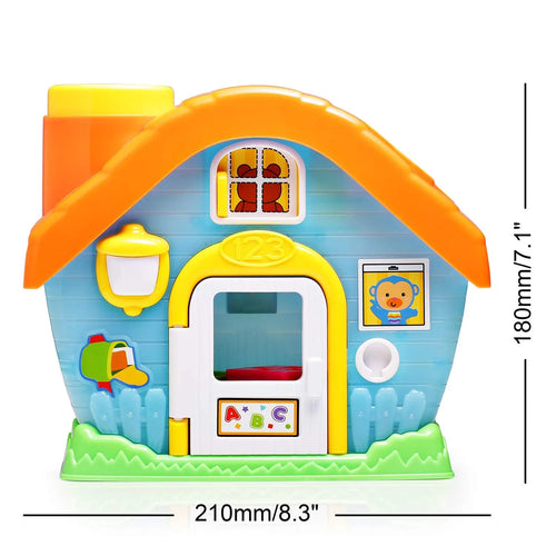 Baybee Infunbebe Shape Sorting House Toy - Baby Playhouse for Kids BAYBEE