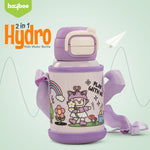 Baybee 2 in 1 Hydro Sipper Bottle for Kids Non-Toxic Water Bottle 500 ml BAYBEE