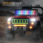Baybee Blitzer 4×4 Battery Operated Jeep for Kids, Ride on Toy Car with RGB Windshield Light Baybee India