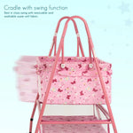 BAYBEE Arise Baby Swing Cradle for Baby with Mosquito Net, Palna Jhula for Baby BAYBEE