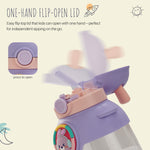 Baybee Bubbly Baby Sipper Water Bottle with Soft Silicone Straw and Adjustable Strap BAYBEE