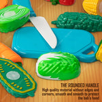 Baybee Vegetables Cutting Toys Playset Kitchen BAYBEE