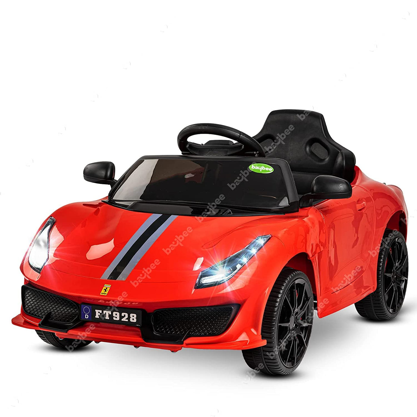 Mini Toy Car For Kids, Dual-use Battery Power Plastic Model