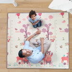 Baybee Sea Theme Baby Double Sided Play Mat Foldable Crawling Mat Size W-180cm X H-200 cm - Assorted Themes BAYBEE
