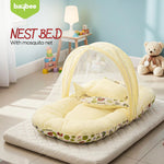 Baybee Baby Bedding Set for New Born Baby, Bed Mattress with Mosquito Net Baybee India