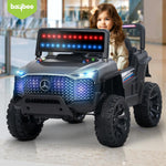 Baybee Rovera 4×4 Battery Operated Jeep for Kids, Ride on Toy Kids Car with RGB Windshield Light & Music | Baby Big Battery Car Toys for Kids | Electric Jeep Car for Kids to Drive 2 to 6 Years