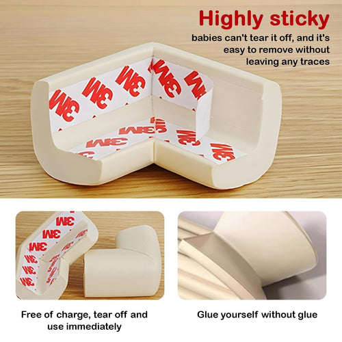 Baybee 10 Pcs Baby Safety Corner Guards Extra Cushion Corner Protector for Sharp Edges BAYBEE