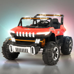 Baybee Autobot Rechargeable Battery Operated Jeep for Kids, Ride on Toy Kids Car with Bluetooth, Music & Light