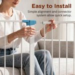 Baybee Safety Gate Extension 45cm Baby Gate Extender for Kids BAYBEE