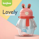 Baybee Drinking Water Bottle for School Kids with Adjustable Strap & Carry Handle (600ml) BAYBEE
