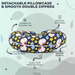 BAYBEE Multifunctional 5 in1 Printed Baby Feeding Pillow for Mother- Nursing Pillow-Original BAYBEE