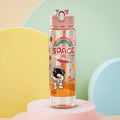 Baybee Galaxy Baby Sipper Water Bottle with Soft Silicone Straw and Strap (800ml) BAYBEE