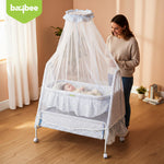 Baybee DOZY Baby Swing Cradle for Newborns with Mosquito Net Portable Infant Palna Jhula Baybee India