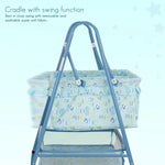 BAYBEE Arise Baby Swing Cradle for Baby with Mosquito Net, Palna Jhula for Baby BAYBEE