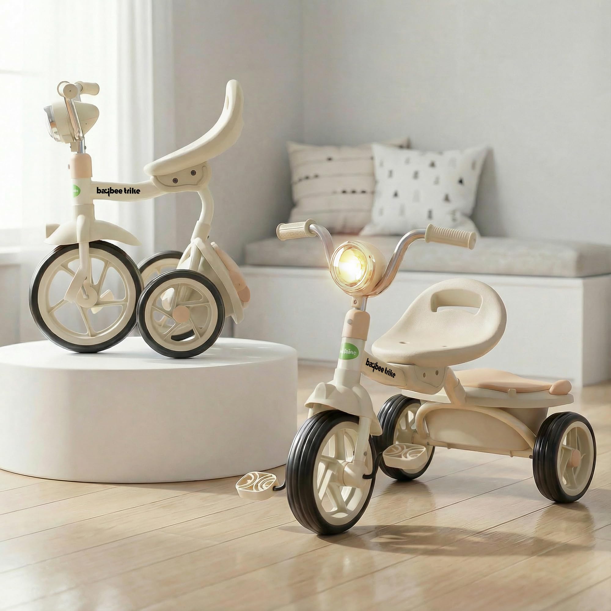 Baybee Flyer Baby Tricycle for Kids, Smart Plug & Play Kids Cycle