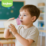 Baybee 2 in 1 PandaPlunge Baby Sipper Bottle with Straw for Kids Sipper Water Bottle (550ml) BAYBEE