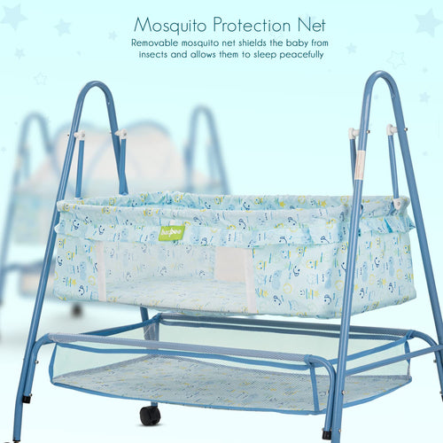 BAYBEE Arise Baby Swing Cradle for Baby with Mosquito Net, Palna Jhula for Baby BAYBEE