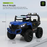 Baybee Terrago Battery Operated Jeep for Kids, Ride on Toy Baby Car with Light & Music BAYBEE