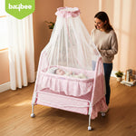 Baybee DOZY Baby Swing Cradle for Newborns with Mosquito Net Portable Infant Palna Jhula Baybee India
