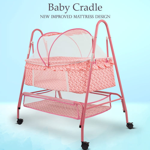 BAYBEE Arise Baby Swing Cradle for Baby with Mosquito Net, Palna Jhula for Baby BAYBEE
