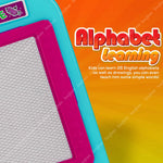 Baybee Pack of 2 Magnetic Drawing Erasable Doodle  Board Slate for Kids BAYBEE