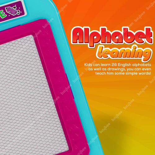 Baybee Pack of 2 Magnetic Drawing Erasable Doodle  Board Slate for Kids BAYBEE