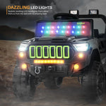 Baybee Blitzer 4×4 Battery Operated Jeep for Kids, Ride on Toy Car with RGB Windshield Light Baybee India
