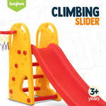 Baybee 3 in 1 Pony Garden Sliders for Kids, Plastic Baby Slide with Basketball Hoop for Kids BAYBEE