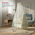 Baybee DOZY Baby Swing Cradle for Newborns with Mosquito Net Portable Infant Palna Jhula Baybee India