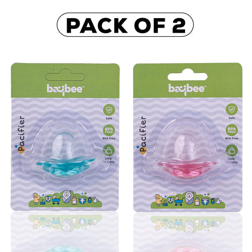 Baybee Baby Pacifier, Ultra Soft Silicone Pacifiers for Babies BAYBEE