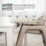 Baybee Breeze High Chair with Musical & Dual Removable Trays, Adjustable Feeding Chair Baybee India