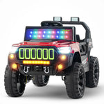 Baybee Blitzer 4×4 Battery Operated Jeep for Kids, Ride on Toy Car with RGB Windshield Light Baybee India