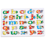 Baybee Wooden A to Z Alphabet Puzzle Board with Knobs BAYBEE