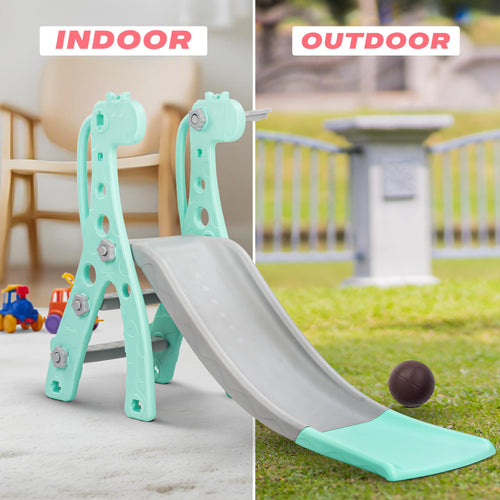 Baybee Foldable Baby Kids Garden Slide for Kids/Toddlers/Indoor/Outdoor Preschoolers for Boys and Girls BAYBEE