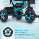 Baybee Tovino 2 in 1 Convertable Baby Tricycle for KidsSmart Balanced Baby Trikes Baybee India
