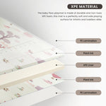 Assorted Themes Baby Double Sided Play Mat Foldable Crawling Mat Size W-180cm X H-120 cm BAYBEE