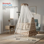 Baybee DOZY Baby Swing Cradle for Newborns with Mosquito Net Portable Infant Palna Jhula Baybee India