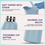 Baybee Baby Sipper Cup with Soft Silicone Straw Spill-Proof & Safe Sippy Bottle for Kids (500ml) BAYBEE