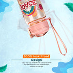 Baybee Galaxy Baby Sipper Water Bottle with Soft Silicone Straw and Strap (800ml) BAYBEE