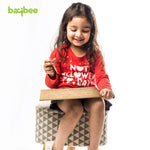 BAYBEE Kids Educational Wooden Malayalam Vowels Learning Handwriting & Reading Practice Tracing Puzzle Board with Pencil BAYBEE