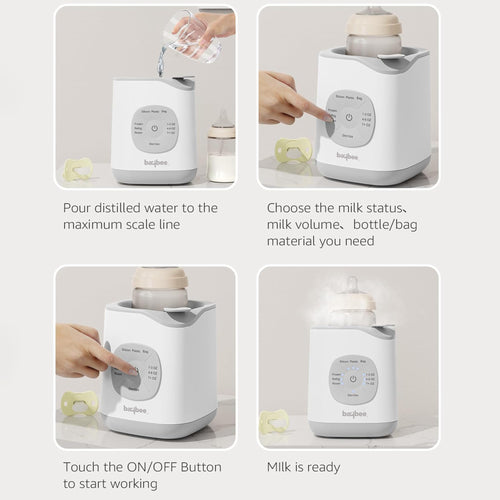 Baybee 10 in 1 Baby Bottle Warmer & Sterilizer | Electric Baby Food,Water & Milk Heater & Defrost BAYBEE