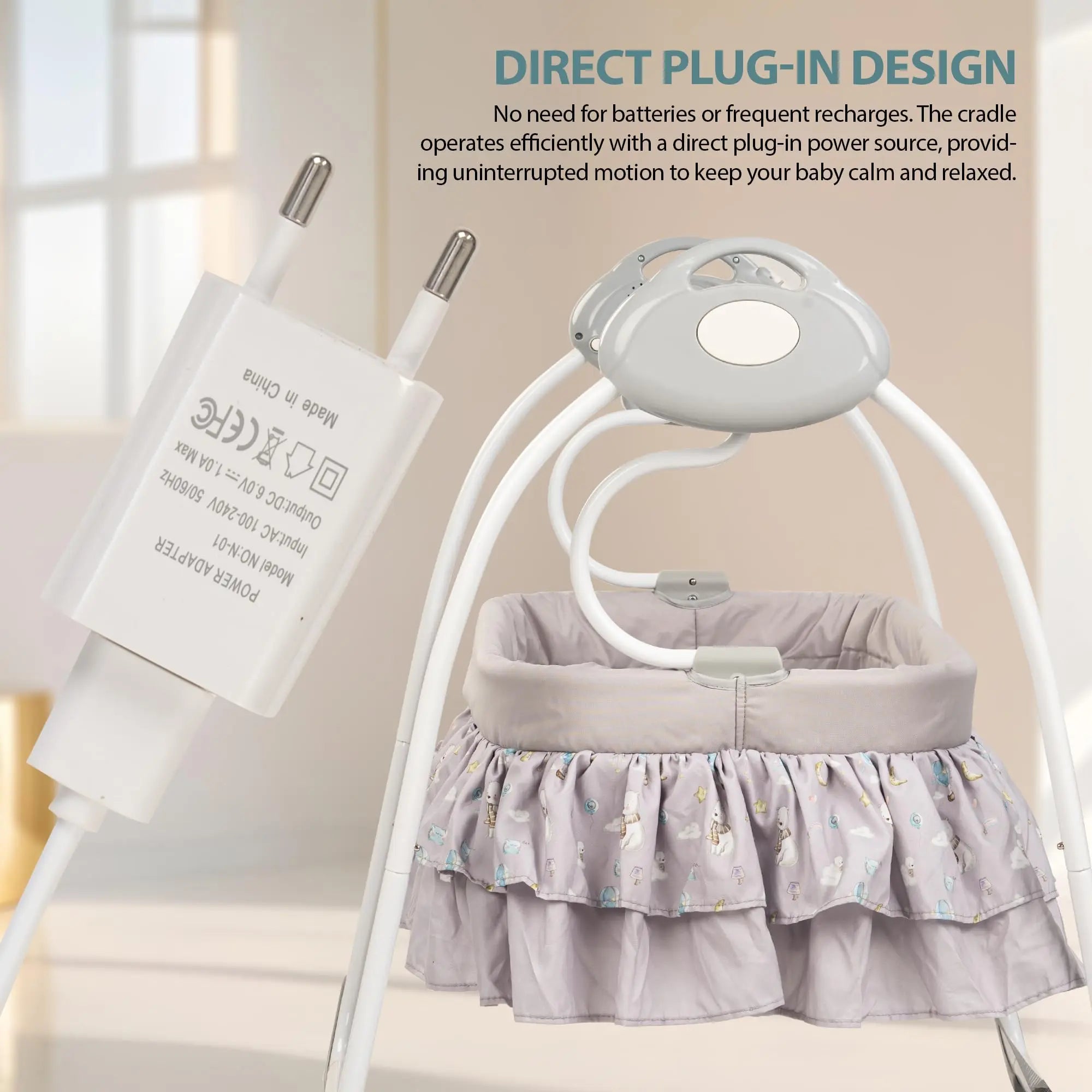 Baybee Bella Electric Swing Cradle for Baby BAYBEE