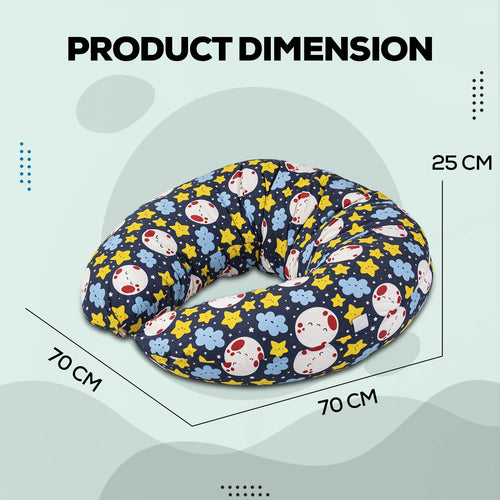 BAYBEE Multifunctional 5 in1 Printed Baby Feeding Pillow for Mother- Nursing Pillow-Original BAYBEE