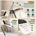 Baybee 3 in 1 High Chair with Removable Food & Toy Tray, 4 Level Height Adjustment Baybee India