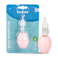 Baybee Newborn Silicone Nose Cleaner Pump Type Baby Nasal Aspirator for Infant